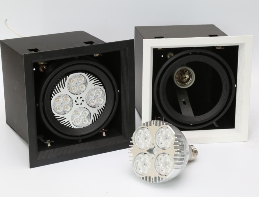 35w par30 condotto grille luce portarono grille downlight