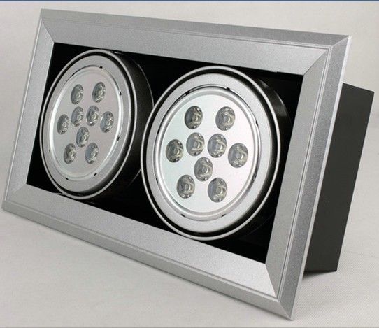 bridgelux 6500k 18w tiltable downlights / raddoppiare le luci / condotto downlights