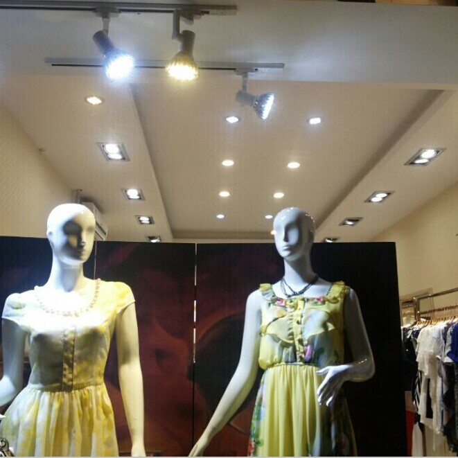 Energy Saving 15 W Led Spot Lighting P38 Ra80 , Boutique Showcase LED Spotlight